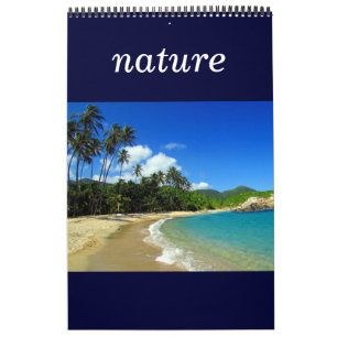 natuurlijke wereld kalender