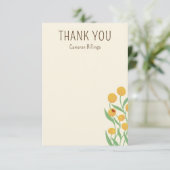 Natuurlijke Wonder Dank u Nota briefpapier Bedankkaart (Staand voorkant)