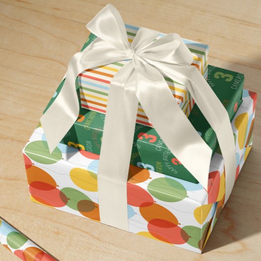 Natuurlijke Wonder gemengd patroon verjaardag Inpakpapier Vel