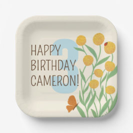 Natuurlijke Wonder Verjaardagsfeest Papieren Bordje