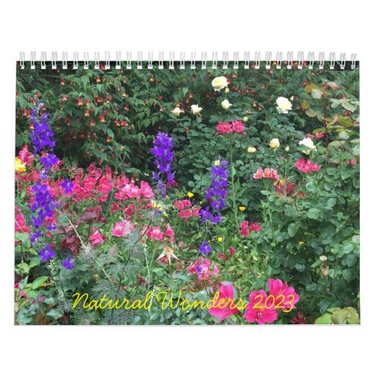 Natuurlijke wonderen inspirerend kalender (Hoes)