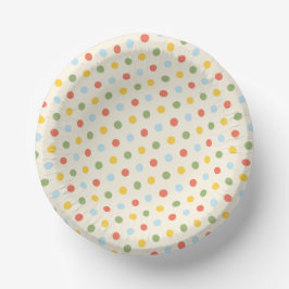 Natuurlijke Wonders Polka Dot Patroon Papieren Kommen