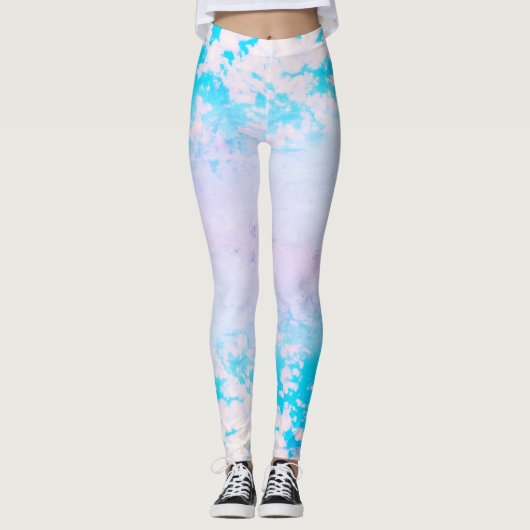 Natuurlijke zachtheid, zachte cirruswolken leggings (Voorkant)