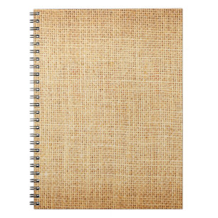 Natuurlijke zakdoek, getextureerde achtergrond. notitieboek