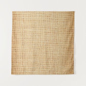 Natuurlijke zakdoek, getextureerde achtergrond. wandkleed (Voorkant (horizontaal))
