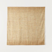 Natuurlijke zakdoek, getextureerde achtergrond. wandkleed (Voorkant)