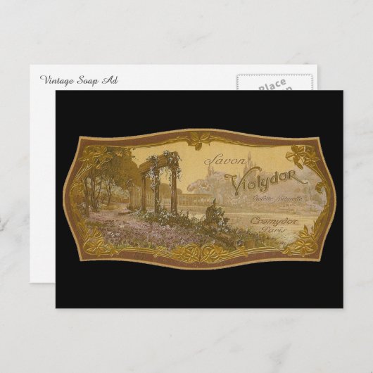  natuurlijke zeep en briefkaart (Voorkant / Achterkant)