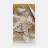 Natuurlijke zeesterren en zand dollars Kustvis Servet (Voorkant)