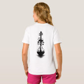 "Natuurmelodie" T-shirt (Achterkant volledig)