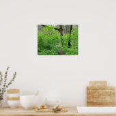 Natuurpadposter Poster (Keuken)