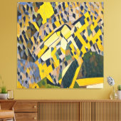 Natuurpalet, No.0011 Canvas Afdruk (Insitu (Woonkamer))