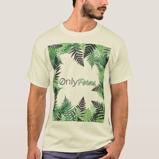Natuurprints T-shirt (Voorkant)
