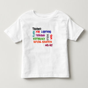 Natuurrampen Kinder Shirts