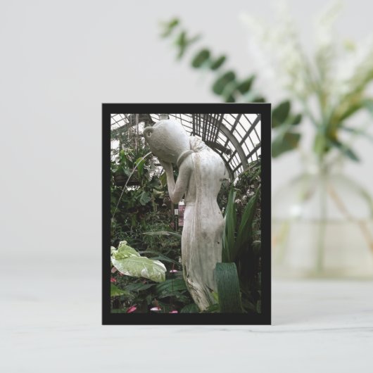 natuurreservaat lincoln : fontein briefkaart (Staand voorkant)