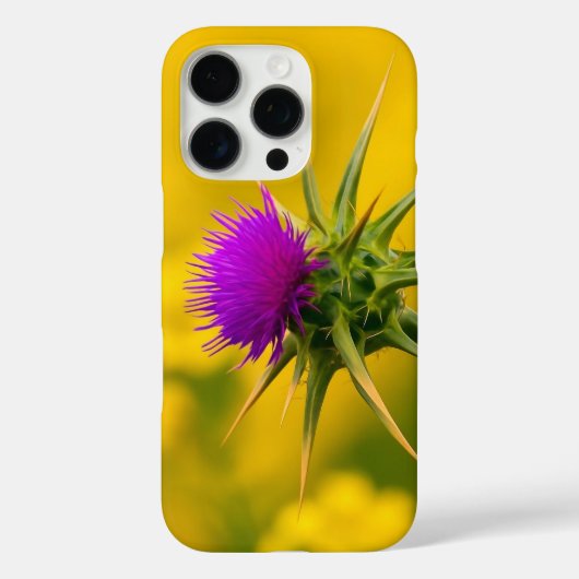 Natuur's Armour - Bold Flower Phone Case (Achterkant)