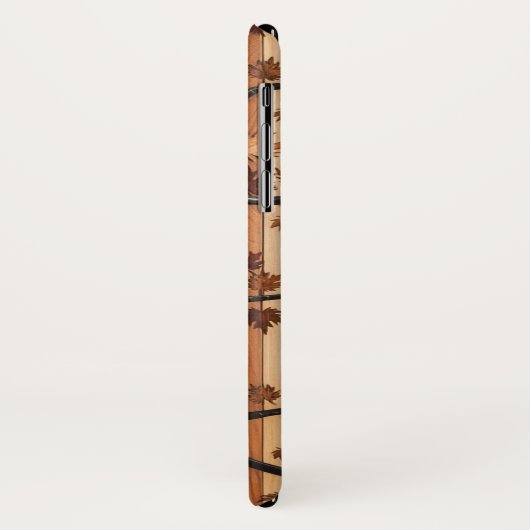 Natuur's Art: Houten Plank Tree Mozaïek Telefoonho Case-Mate iPhone Case (Achterkant/links)