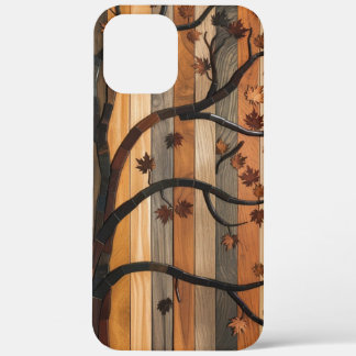 Natuur's Art: Houten Plank Tree Mozaïek Telefoonho Case-Mate iPhone Case