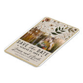 Natuur's Beauty Botanical Flowers Save the Date Magneet (Linkerzijde)