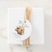 Natuur's Delight Beer Baby shower Favor Gift Label (In situ)