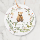 Natuur's Delight Beer Baby shower Favor Gift Label (Voorkant)