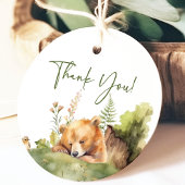 Natuur's Delight Beer Baby shower Favor Gift Label