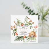 Natuur's Delight Beer Baby shower Uitnodiging (Staand voorkant)