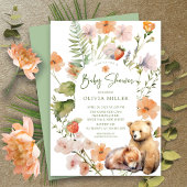 Natuur's Delight Beer Baby shower Uitnodiging