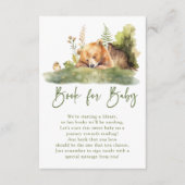 Natuur's Delight Beer Boek voor Baby Informatiekaartje (Voorkant)