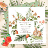 Natuur's Delight Bunny Baby shower Kaart