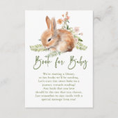 Natuur's Delight Bunny Boek voor Baby Informatiekaartje (Voorkant)