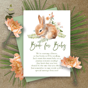 Natuur's Delight Bunny Boek voor Baby Informatiekaartje