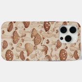 Natuur's Delight: Mushroom-thema kunstwerk Case-Mate iPhone Case (Achterkant (horizontaal))