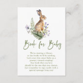 Natuur's Delight Rabbit Boek voor Baby Informatiekaartje (Voorkant)