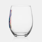 "Natuur's Elegance: Handgemaakte wijnglazen voor t Wijnglas Zonder Voet (Links)