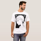 Natuur's Embrace: een portret van sereniteit T-shirt (Voorkant volledig)