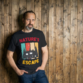 Natuur's Escape - Campers Life T-shirt