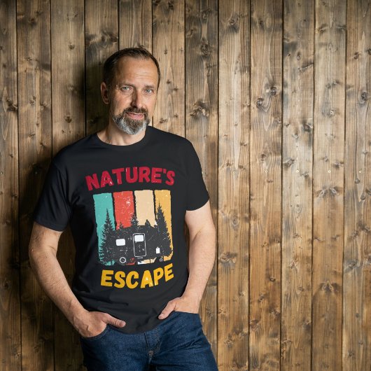 Natuur's Escape - Campers Life T-shirt