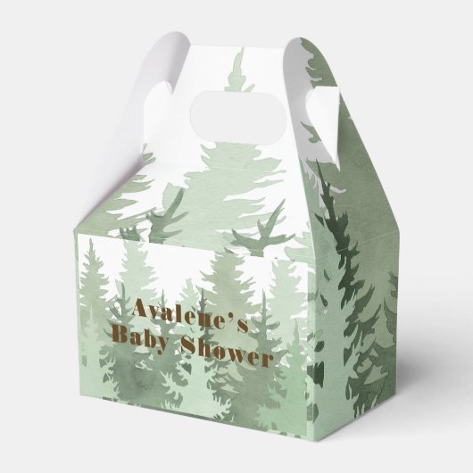 Natuur's Expression: Oh Boy Baby shower Bedankdoosjes (Achterkant)