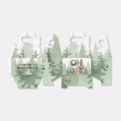 Natuur's Expression: Oh Boy Baby shower Bedankdoosjes (Uitgevouwen)