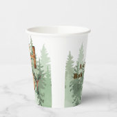 Natuur's Expression: Oh Boy Baby shower Papieren Bekers (Links)