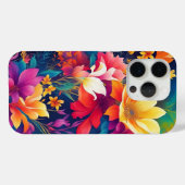 Natuur's fantasy onthuld - bloemenpatroonontwerp Case-Mate iPhone case (Achterkant (horizontaal))