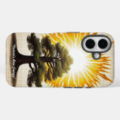 natuur's Fury Case-Mate iPhone Case (Achterkant (horizontaal))