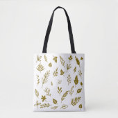 Natuur's Gifts Botanical Art Canvas tas (Voorkant)