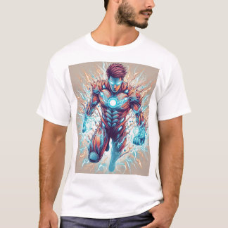 natuur's Guardian: Superhero Power ontketend T-shirt
