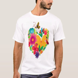 Natuur's hart van liefde T-shirt