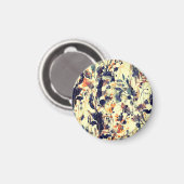 Natuur's Imprints: bloemblaadjes naadloos. Magneet (Voorkant / Achterkant)