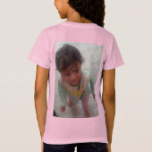 "Natuur's Joy: T-shirt van Kinderen met grillige N (Achterkant)
