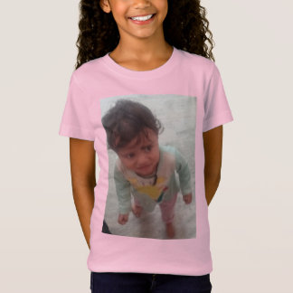 "Natuur's Joy: T-shirt van Kinderen met grillige N