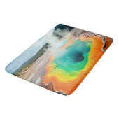 Natuur's kleurrijke Hot Spring Art Badmat (Gekanteld)