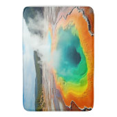 Natuur's kleurrijke Hot Spring Art Badmat (Voorkant Verticaal)